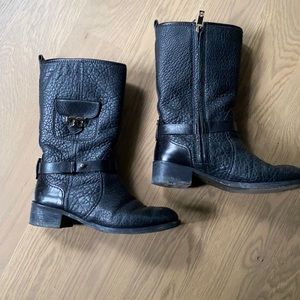 Tory Burch Boots Size 8 Black Leather